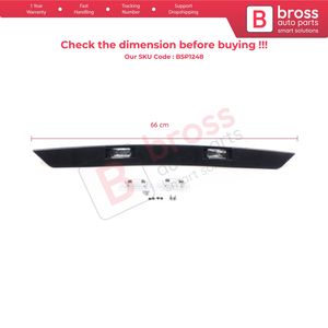 BSP1248 Bande de feux de plaque d'immatriculation arrière pour Transporter T5 2003-2015 7E0827329F Pièces automobiles Bross Fabriqué en Turquie - Product Image 2