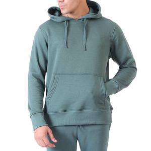 Derniers ensembles de survêtements 2 pièces solides pour hommes, jogging, vêtements de sport, pull à capuche à manches longues avec capuche, survêtements décontractés pour l'automne - Product Image 1