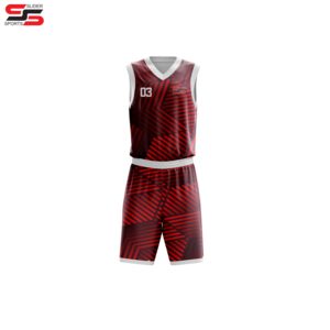 Design unique personnalisé uniforme de basket-ball de haute qualité hommes séchage rapide vente en gros vêtements de sport uniforme de basket-ball - Product Image 6