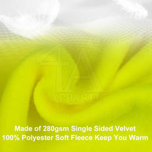 Safety Focused Men Jacket With Bright <b>Fabric</b> And <b>Reflective</b> Details For Workplace Protection - Product Image 6