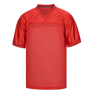 เสื้อฟุตบอล100% โพลีเอสเตอร์อเมริกันปรับแต่งได้เสื้อแขนสั้นขนาดใหญ่พิเศษระบายอากาศได้ดีมีดีไซน์และพิมพ์ลายของคุณเอง - Product Image 4