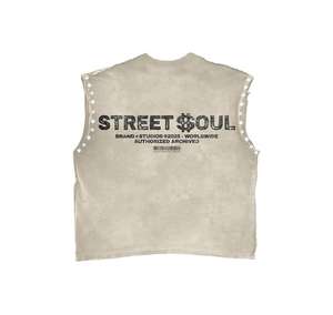 เสื้อยืดวินเทจพิมพ์ลาย DTG โลโก้ตามสั่งเสื้อยืดสตรีทแวร์แนววินเทจ - Product Image 5