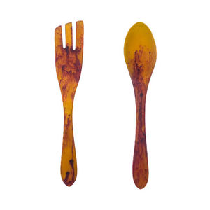 Cuchara de resina con mango largo elegante, accesorio de comedor artesanal hecho a mano para servir aperitivos, revolver bebidas y devolver colección de regalos - Product Image 1