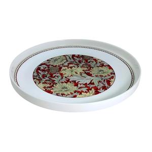 Plateau de service en émail métallique à finition décorative, artisanat de haute qualité pour les tables de la maison, de l'hôtel et du restaurant - Product Image 5