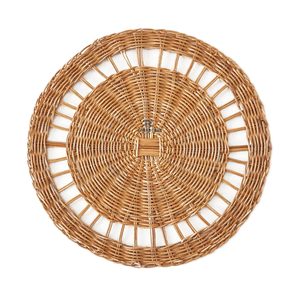 Manufacture Natural Round <b>Woven</b> Placemats Rattan Bowl Mats and Pad Handmade Placemats High Quality - Product Image 4