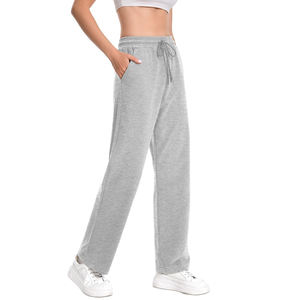 Vente en gros de pantalons de survêtement surdimensionnés de haute qualité, coupe ample, confortables, vêtements de plein air et streetwear tendance pour femmes - Product Image 3