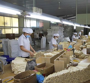 ตะเกียบไม้ไผ่แบบใช้แล้วทิ้งสำหรับโรงแรมร้านอาหารตะเกียบทำจากวัสดุไม้ไผ่ทรงกลม/แบน - Product Image 6