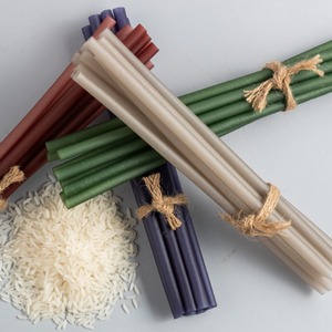 หลอดดูดแป้งมันสำปะหลังสำหรับดื่มชานมเย็นและร้อนไม่มีรสใส่ผงข้าว - Product Image 2