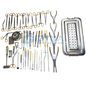 ชุดเครื่องมือผ่าตัดเสริมจมูกสแตนเลสสตีลครบชุด 57 ชิ้น คุณภาพสูง - Product Image 6