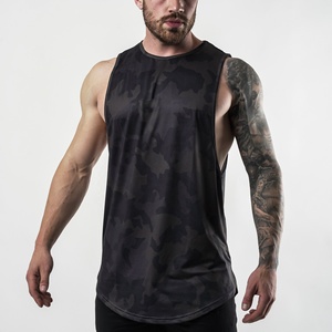Nuevas camisetas sin mangas para hombre de talla grande personalizadas de alta calidad 2025 para Fitness y ropa informal Material suave sin mangas hechas por RAM Industry - Product Image 1