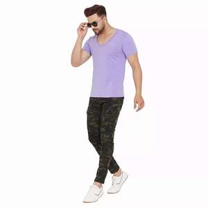 Camiseta de Lujo para Hombre, Talla Grande, Personalizada, Lisa, Cuello Redondo, Bordado, Impresión de Alta Calidad, 100% Algodón - Product Image 5