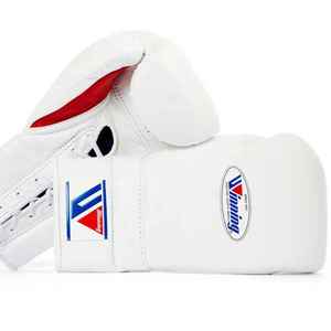 Ventas calientes Guantes de boxeo con cordones Guantes de competición de boxeo de buena calidad Correa de muñeca ajustable Guantes de boxeo hechos a medida - Product Image 2