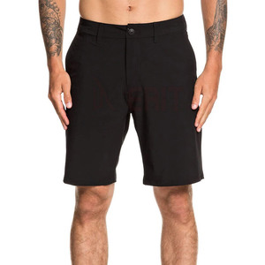 Shorts de sport pour hommes en coton 100% à la vente chaude, taille mi-haute, anti-froissement, fermeture éclair, respirant, décontracté, service OEM - Product Image 1