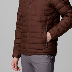 Vestes matelassées à fermeture éclair personnalisées de haute qualité à prix avantageux pour hommes, tissu respirant, confortable et écologique, veste 2026 - Product Image 3