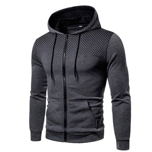 2025 Fashion Autumn <b>Men's</b> <b>White</b> Multi Color Polyester Long-sleeved <b>Zip</b> up <b>Hoodies</b> - Product Image 5