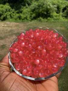 Venta al por mayor cuentas de resina cuentas redondas hechas a mano DIY pulsera collar accesorios al por mayor joyería cuentas - Product Image 3