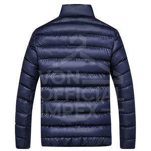 Venta directa de fábrica Chaquetas de invierno para hombre Ropa Chaqueta de diseño personalizado para hombre Cremallera al aire libre Chaquetas de hombre acolchadas impermeables - Product Image 3