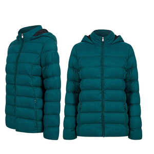 Veste matelassée chaude d'hiver pour femmes Fabricants professionnels Vestes matelassées imperméables à manches longues pour femmes - Product Image 6