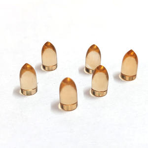 Citrine 10x5mm forme de balle lisse pierre précieuse en vrac 2.04 carat qualité naturelle fantaisie pierre unie pour réglage de bijoux - Product Image 3