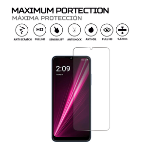 ANTISHOCK T-Mobile REVVL 6 ฟิล์มกันรอยหน้าจอ อุปกรณ์เสริมมือถือที่ทนทานและดูดซับแรงกระแทก - Product Image 2
