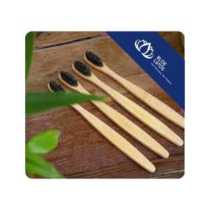 แปรงสีฟันไม้ไผ่ขายดีที่สุด สำหรับทำความสะอาดช่องปาก แปรงฟันทุกวัน ชุดเดินทาง เป็นมิตรกับสิ่งแวดล้อม สำหรับการดูแลสุขภาพส่วนบุคคล ผลิตในเวียดนาม - Product Image 1