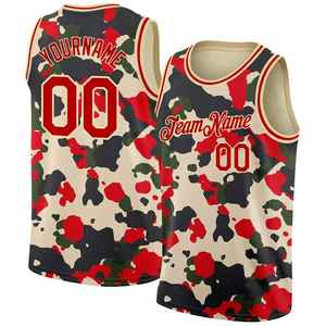2025 pas cher derniers uniformes de maillot impression par sublimation broderie respirant maillots de basket-ball conception Logo personnalisé OEM 100% - Product Image 1