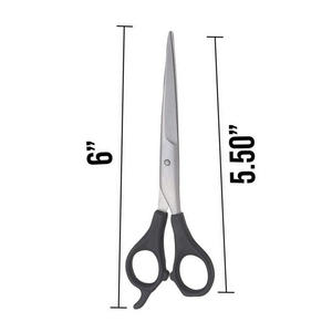 Professionnel japonais en acier inoxydable 6.00 pouces ciseaux à coudre coupe de tissu ciseaux de tailleur robustes Sharp beauté noir - Product Image 4