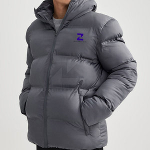 Veste d'hiver écologique et respirante à manches longues pour hommes veste polaire à conception personnalisée avec logo à l'avant - Product Image 4