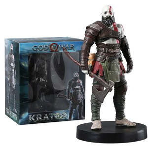 Figurine de dessin animé Kratos God of War Ragnarok en résine et PVC pour collectionner et décorer, idéale pour les enfants, emballage en boîte - Product Image 1