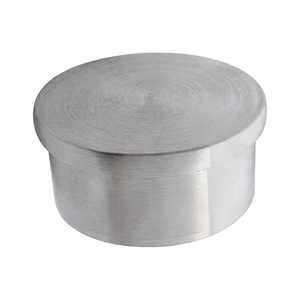 Capuchon d'extrémité plat pour tube rond en acier inoxydable 304 316 résistant à la rouille pour main courante d'escalier ALLWIN 5093 - Product Image 1