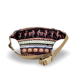 Lamatar1 Men's Multi-Color Bohemian Eco-Friendly Portable Lightweight Fanny Bag <b>Backpack</b> with Durable Design Made in Nepal - Product Image 3
