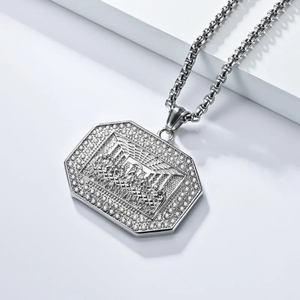 High Quality Hand Made Custom Hip Hop Pendant Necklace Iced Out Fashion 925 Silver VVS Leb Grown Personalized Jewelry Pendant - Product Image 6