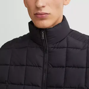 Chaleco acolchado ajustable transpirable ligero para hombre, chaqueta sin mangas antiarrugas de alta calidad, OEM personalizado, superventas 2026 - Product Image 6