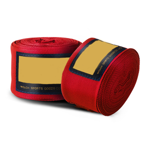 Envolturas de mano de boxeo de material de goma cómodas de alta elasticidad duraderas hechas a medida con marca personalizada Más vendidos Pakistán - Product Image 1