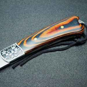 Venta al por mayor personalizado calidad superior OEM ODM servicio uso diferentes colores mango de madera hachas de acero de Damasco diseño más popular - Product Image 4