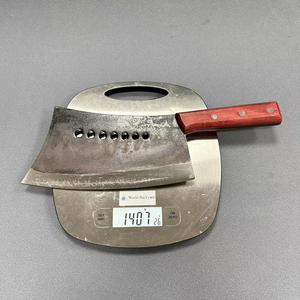 Cuchillo <span class=keywords><strong>de</strong></span> Chef <span class=keywords><strong>de</strong></span> Acero Inoxidable con Mango Forjado <span class=keywords><strong>de</strong></span> Palisandro, Cuchillo <span class=keywords><strong>de</strong></span> <span class=keywords><strong>Carnicero</strong></span> Comercial <span class=keywords><strong>de</strong></span> Alta Resistencia para Trabajos Pesados - Product Image 4