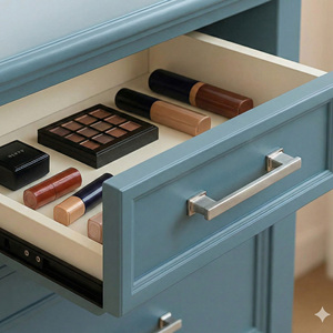 High Quality Zinc Alloy Furniture <b>Handle</b> Modern Minimalist Bathroom Cabinet Cupboard <b>Pulls</b> Dresser Drawer Wardrobe <b>Door</b> Hardware - Product Image 5