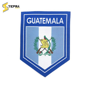 Venta al por mayor personalizado tejido 3D Logo sombrero bordado parches hierro coser para ropa por TEPRA SPORTS - Product Image 3