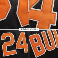 Camiseta de Fútbol Americano/Rugby Unisex Personalizada, 100% Poliéster, Malla Transpirable, Antiencogimiento, Diseño con Bloques de Color para Todas las Temporadas