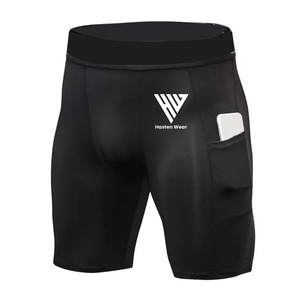 Pantalones Cortos de Compresión Avanzados Hechos con Tela Elástica que Ofrece un Ajuste Suave, Opciones de Logotipo Personalizado y Soporte OEM al por Mayor - Product Image 1