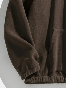 Jersey de invierno de calidad superior para hombre Sudadera con capucha de lana Diseño de nuevo estilo con patrón de impresión Básicos ligeros, mezcla de algodón - Product Image 5