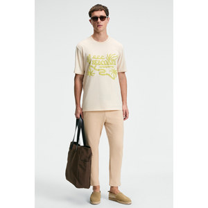 GRIMELANGE SWEET เสื้อยืดคอกลมแขนสั้นพิมพ์ลายผ้าฝ้าย 100% สำหรับผู้ชาย - Product Image 2