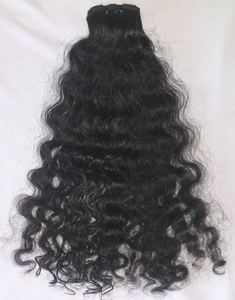 Super doble dibujado virgen indio queratina puntas pelo peluca hueso recto sin pegamento HD Cierre de encaje completo extensiones de cabello humano Natural - Product Image 1