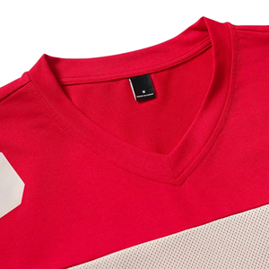 Maillots de sport courts sublimés, nouveau modèle respirant, 100% polyester, personnalisables avec nom/numéro d'équipe, maillot de football en mesh - Product Image 3
