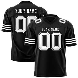 Uniformes de Fútbol Personalizados |   Uniforme de Fútbol Americano OEM de Manga Corta, 100% Poliéster de Secado Rápido, Tallas Personalizadas Disponibles - Product Image 6