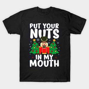 Camisetas de Navidad Mary divertidas de alta calidad para mujeres y hombres Camisas de vacaciones con cuello redondo - Product Image 4