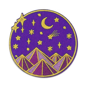 Badges en toile brodés à la main sur mesure de qualité supérieure, style à coudre, fournisseur personnalisé pour chapeaux et sacs - Product Image 2