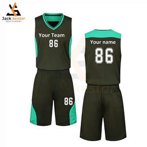 Nouveaux ensembles d'uniformes de basket-ball sur mesure, grande taille, qualité supérieure, 100% polyester, logo personnalisé, fabrication en usine, vente chaude - Product Image 1