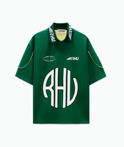 Solid Pattern 100% Cotton and High Quality Polyester Golf Jersey Custom Embroidered Logo Eco-Friendly for <b>Polo</b> <b>Shirt</b> - Product Image 6