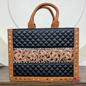 กระเป๋าถือหนังแท้ลายควิลท์แบบมินิมอล ดีไซน์ล่าสุด แฟชั่นหรูหรา สำหรับผู้หญิง - Product Image 1